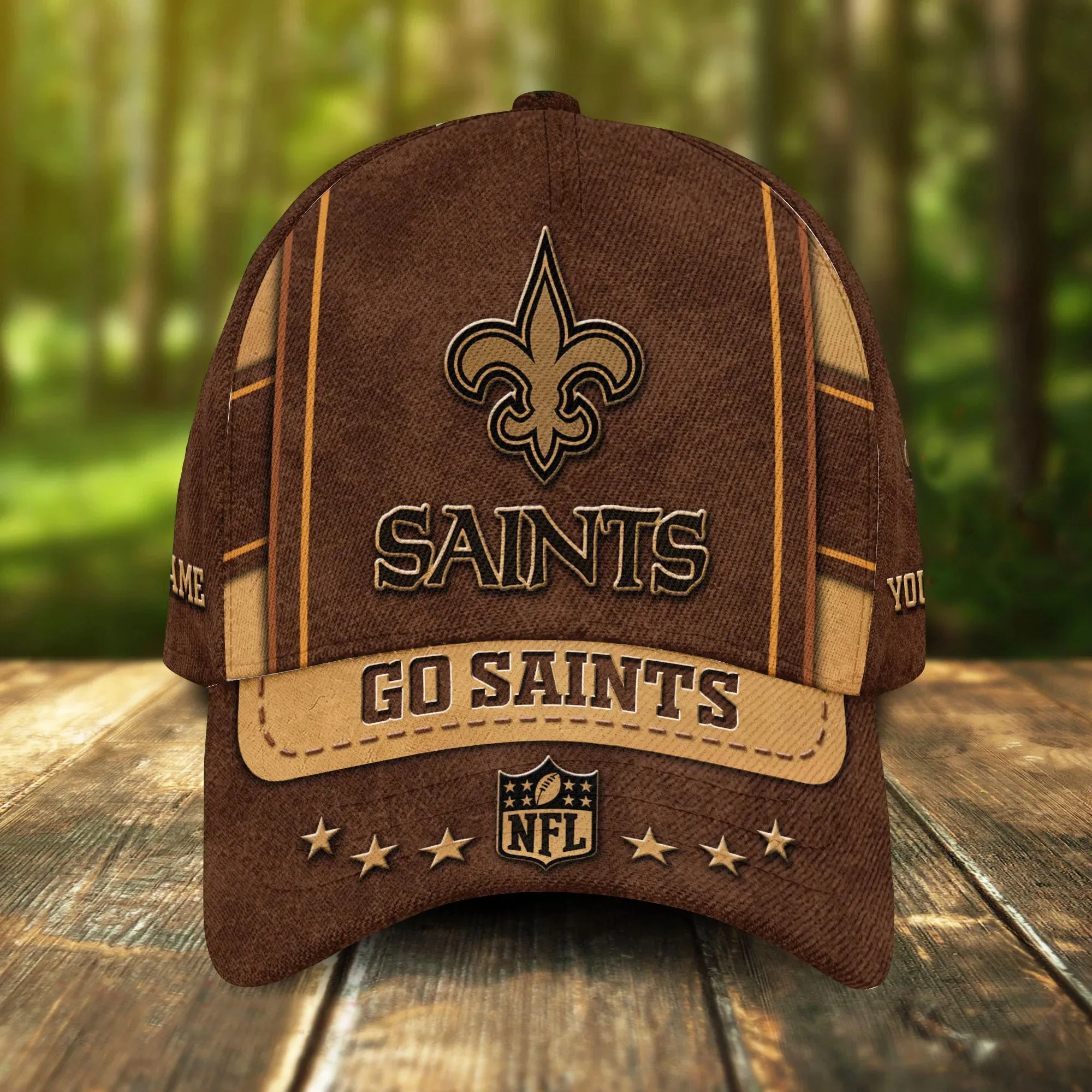 new orleans saints personalized classic cap bg884 1v3zt
