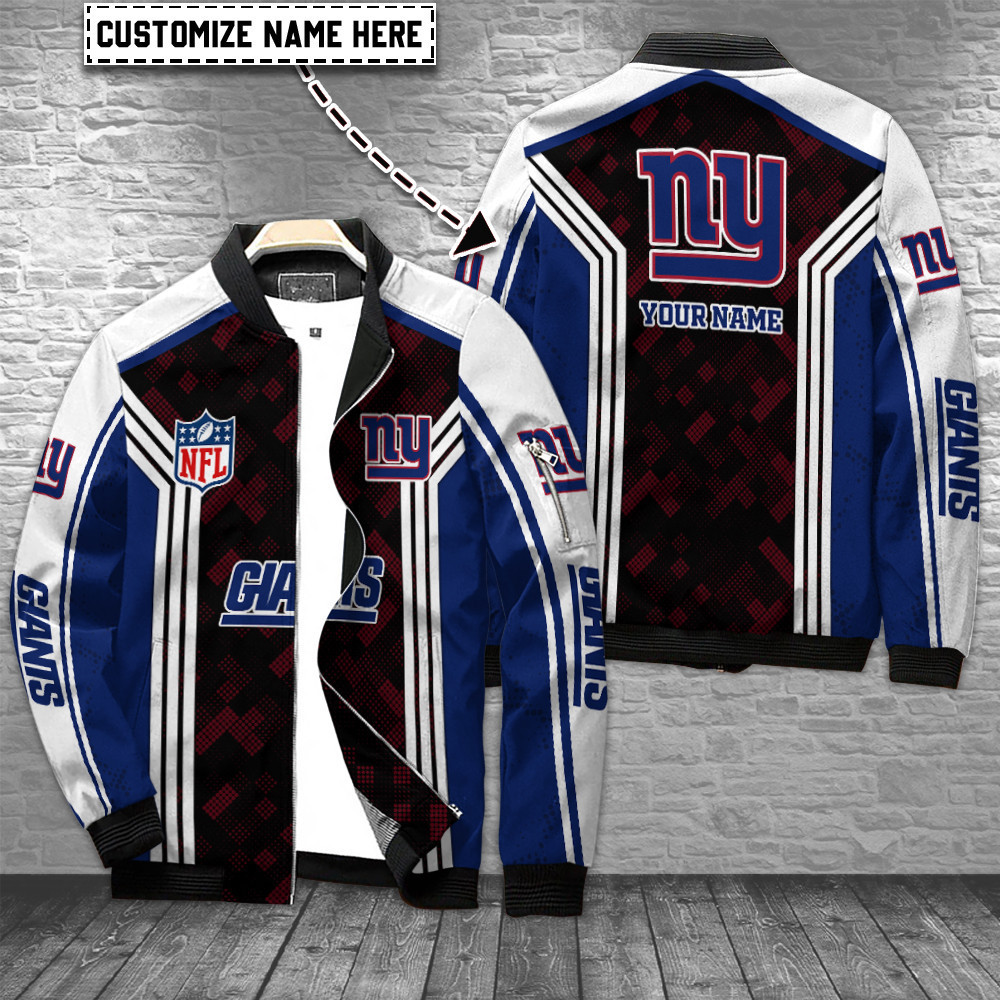 new york giants personalized bomber jacket bg604 i4rfm