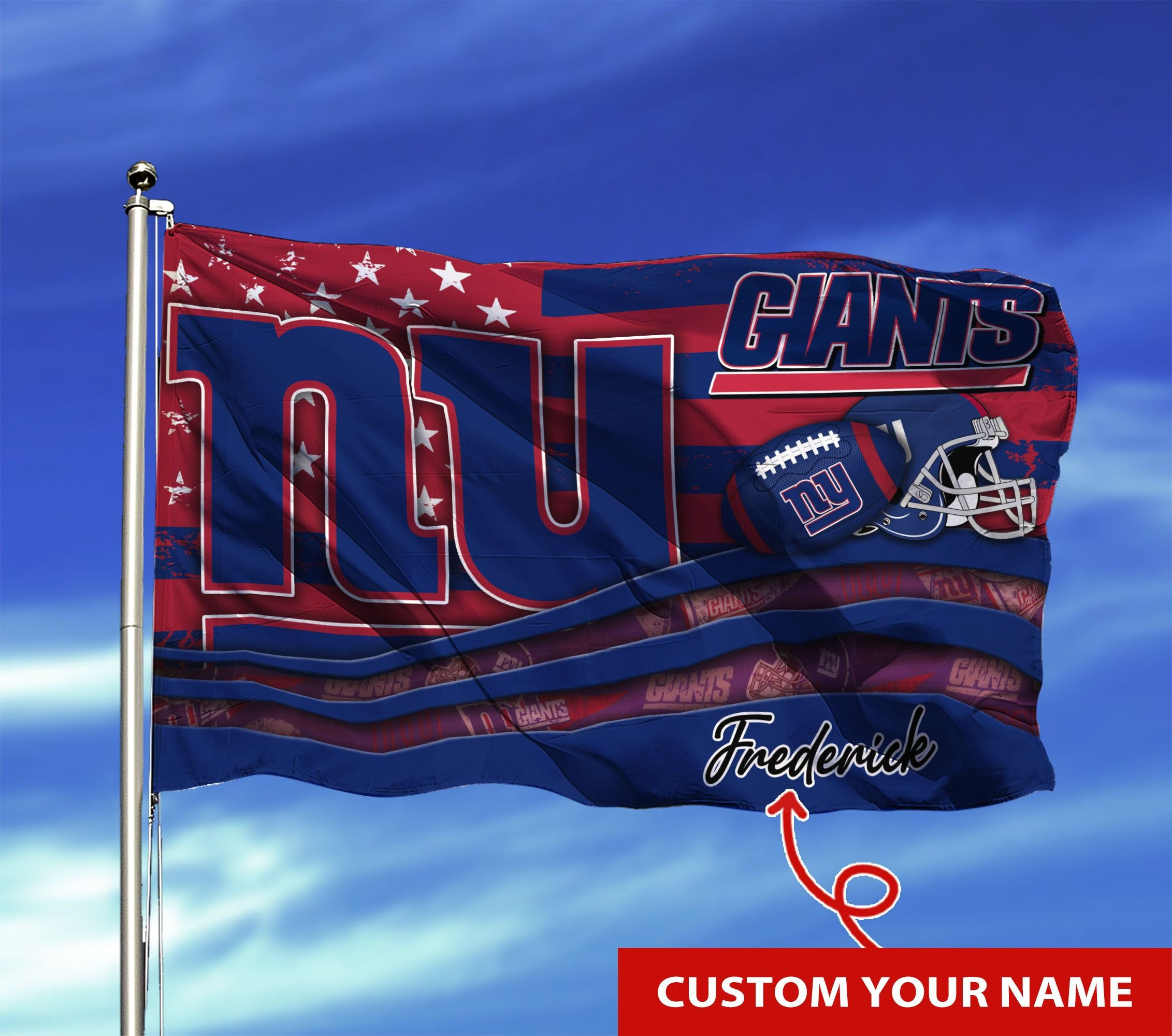 new york giants personalized flag 22 glxtt