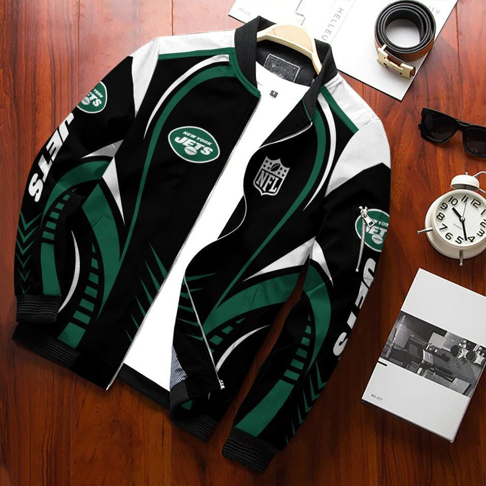 new york jets bomber jacket 187 am57f