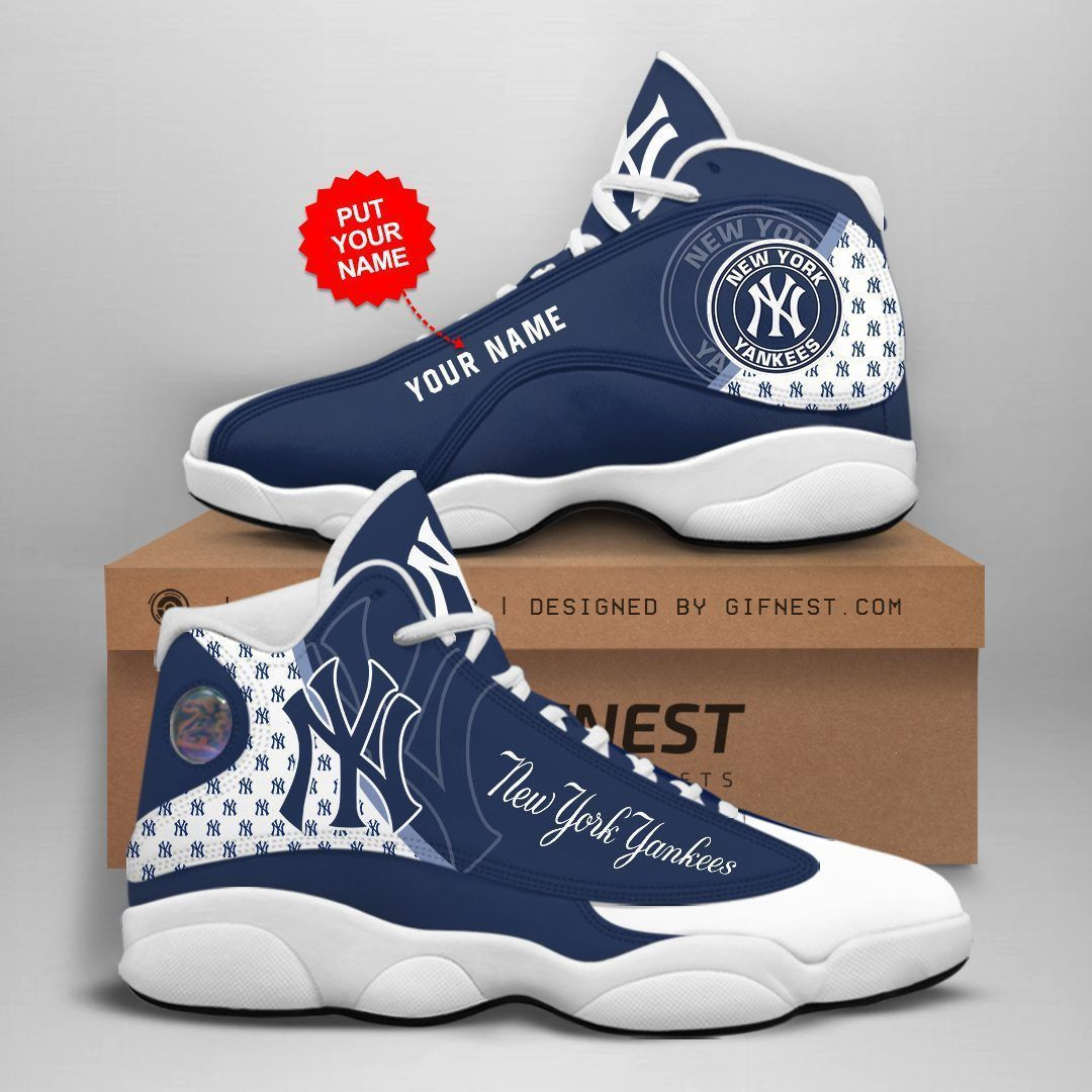 new york yankees personalized ajd13 sneakers 1081 6cw2t