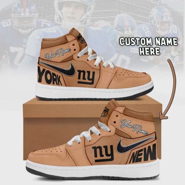 new york giants brown air jordan 1