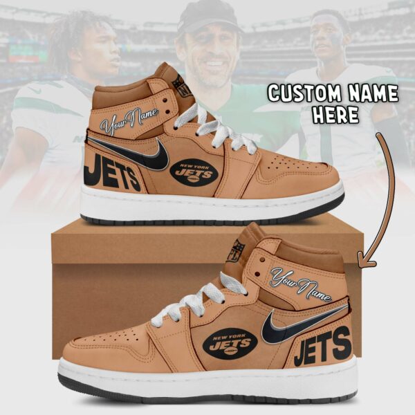 new york jets brown air jordan 1