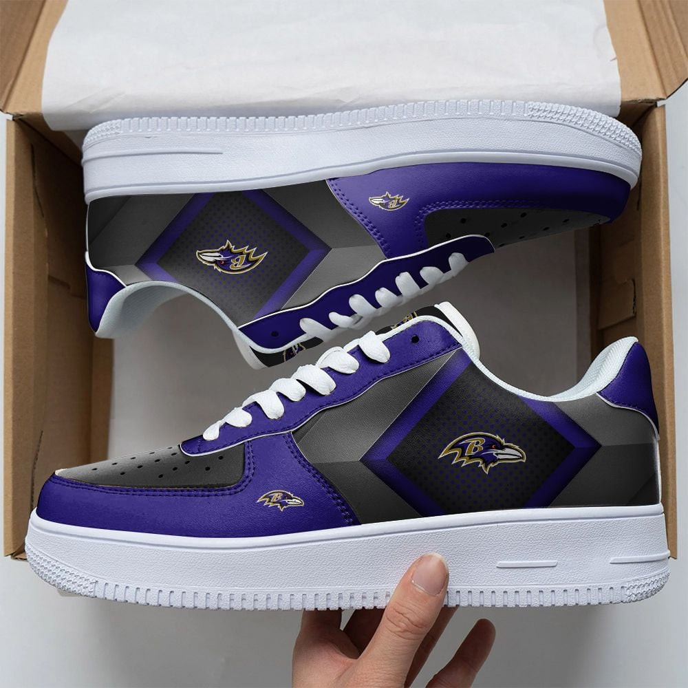 nfl baltimore ravens air force 1 sneakers zdnpg