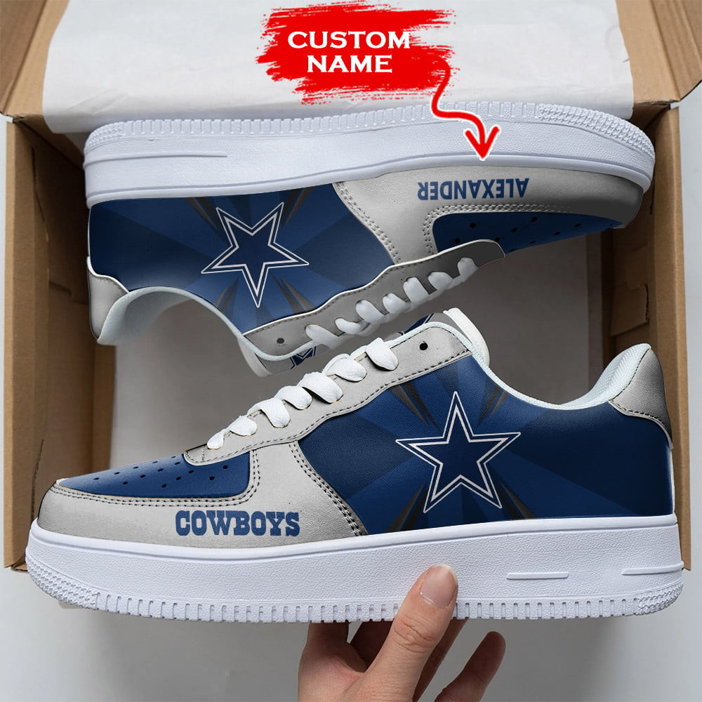 nfl dallas cowboys custom air force 1 sneakers vgeoy