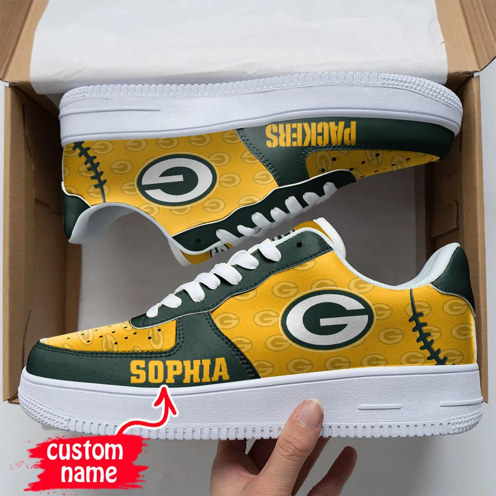 nfl green bay packers air force 1 sneakers cfclm