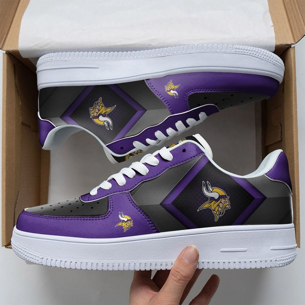 nfl minnesota vikings air force 1 sneakers csdnf