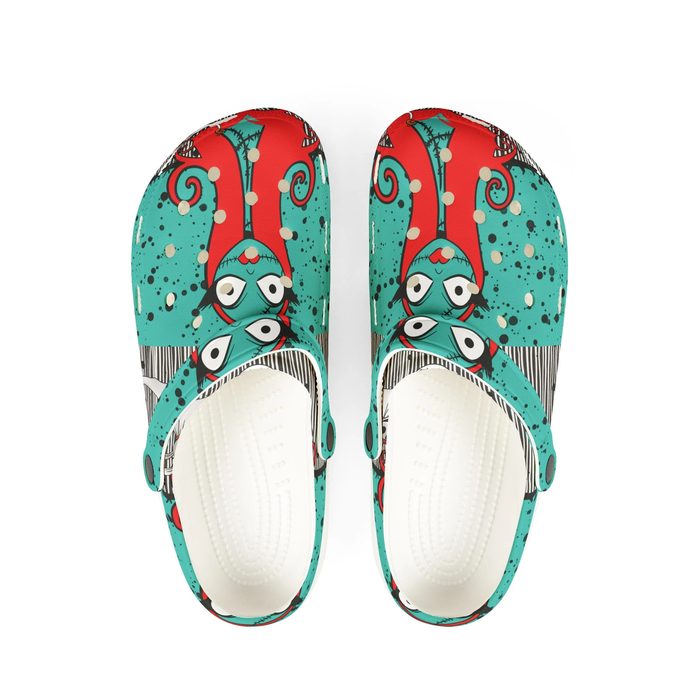 nightmare before chirstmas sally classic clogs for kids 26 adults tcna8