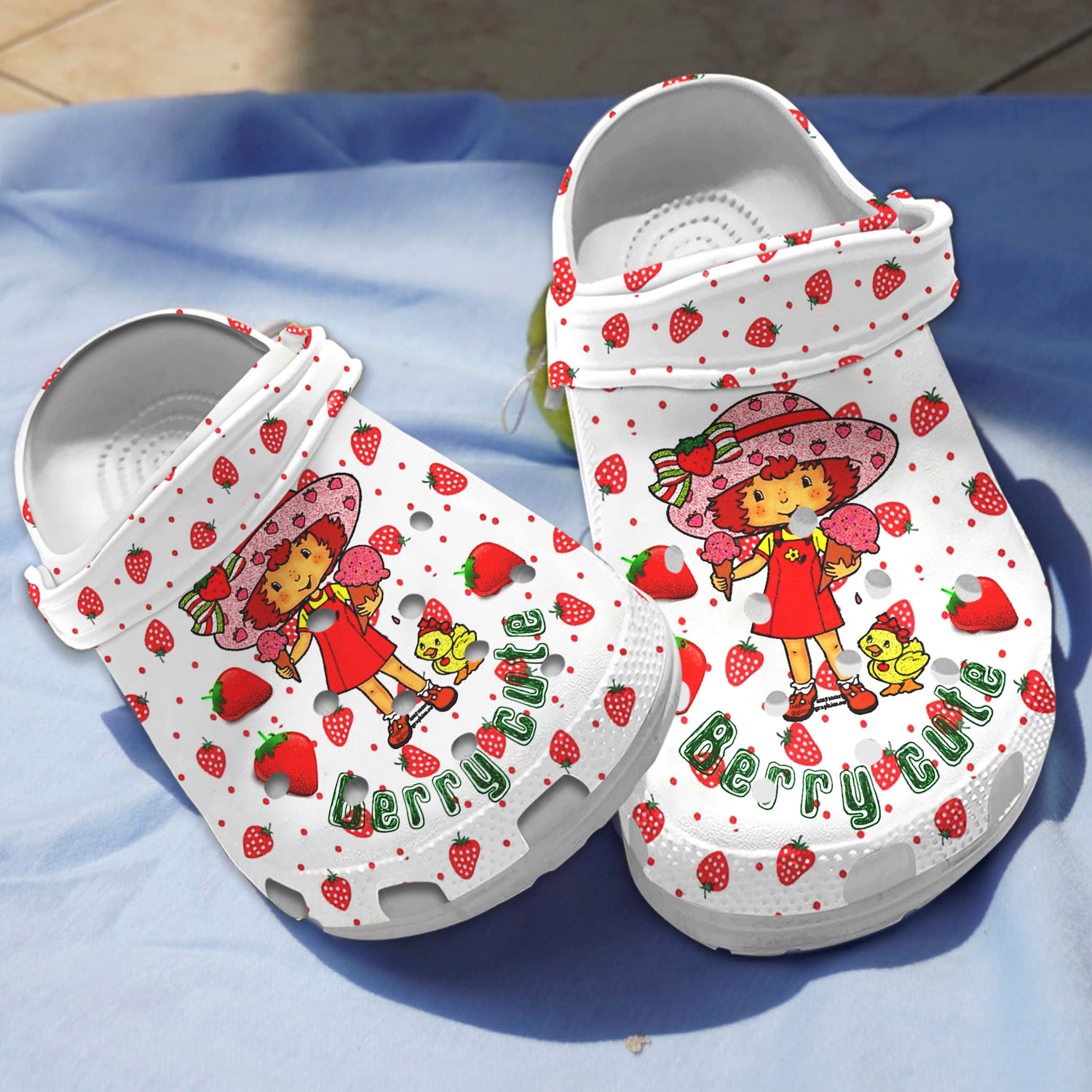 non slip 26 durable berry cute cartoon clogs shoes gt0jb