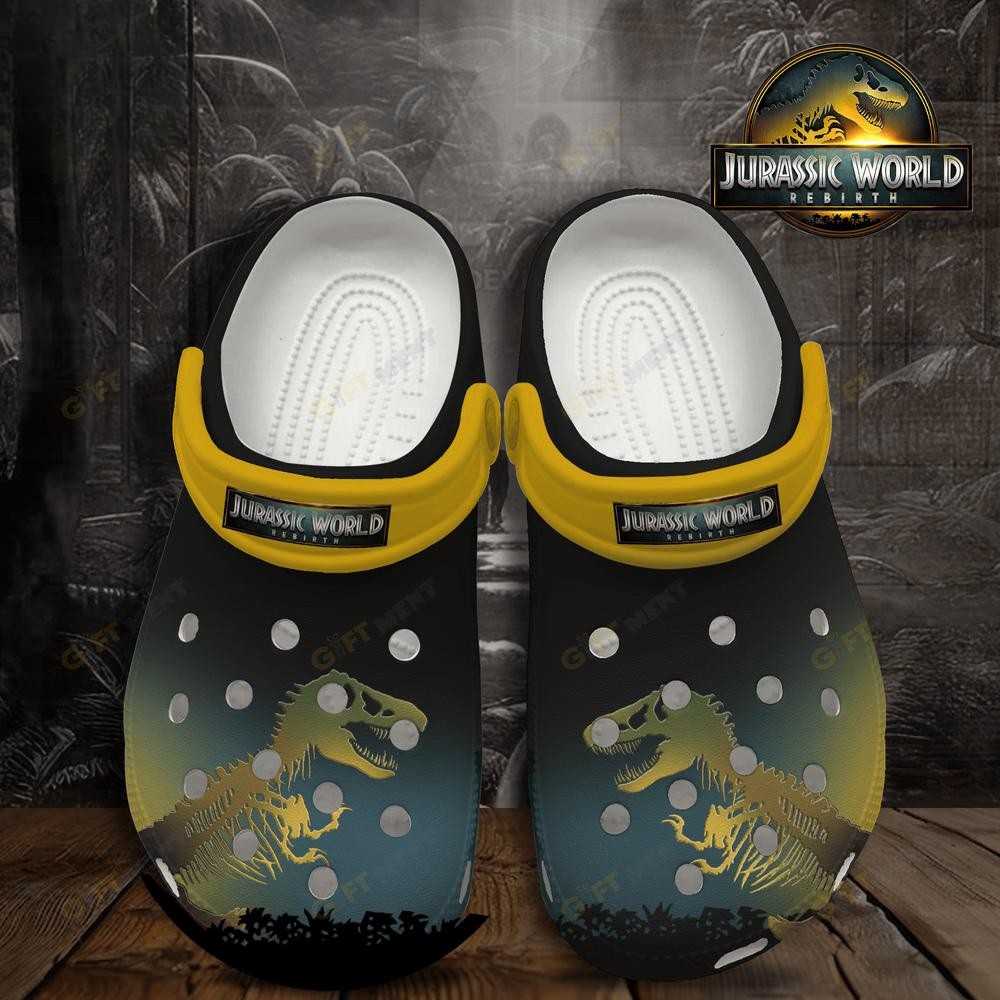 non slip 26 durable clogs jurassic world yellow slippers jcf6p