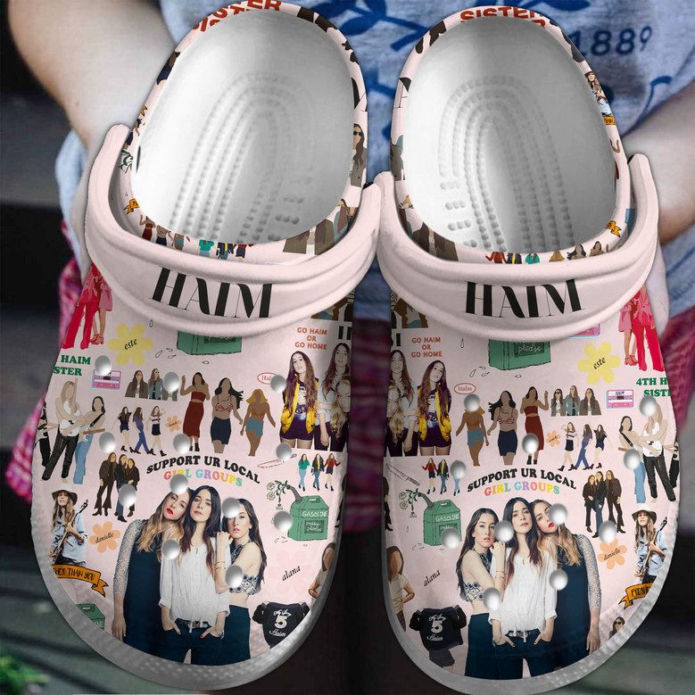 non slip and safety sandals haim music band clogs fast shipping worlwide r8r4k