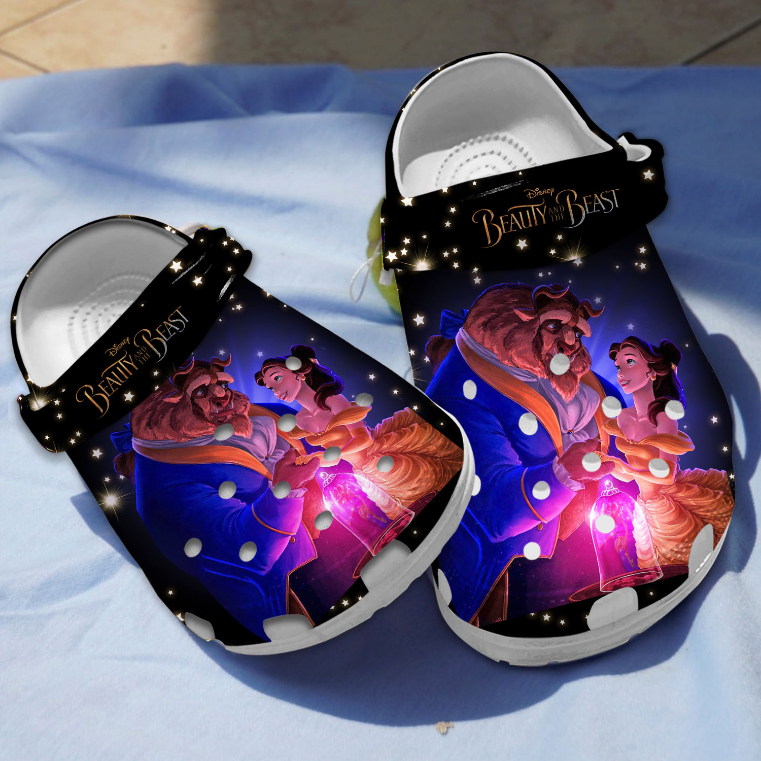 non slip black shoes beauty and the beast cartoon clogs fast shipping worldwide lyobn