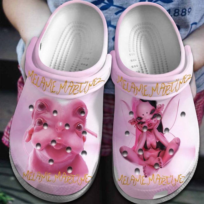 non slip melanie martinez pink clogs for kids 26 adults qvg9r