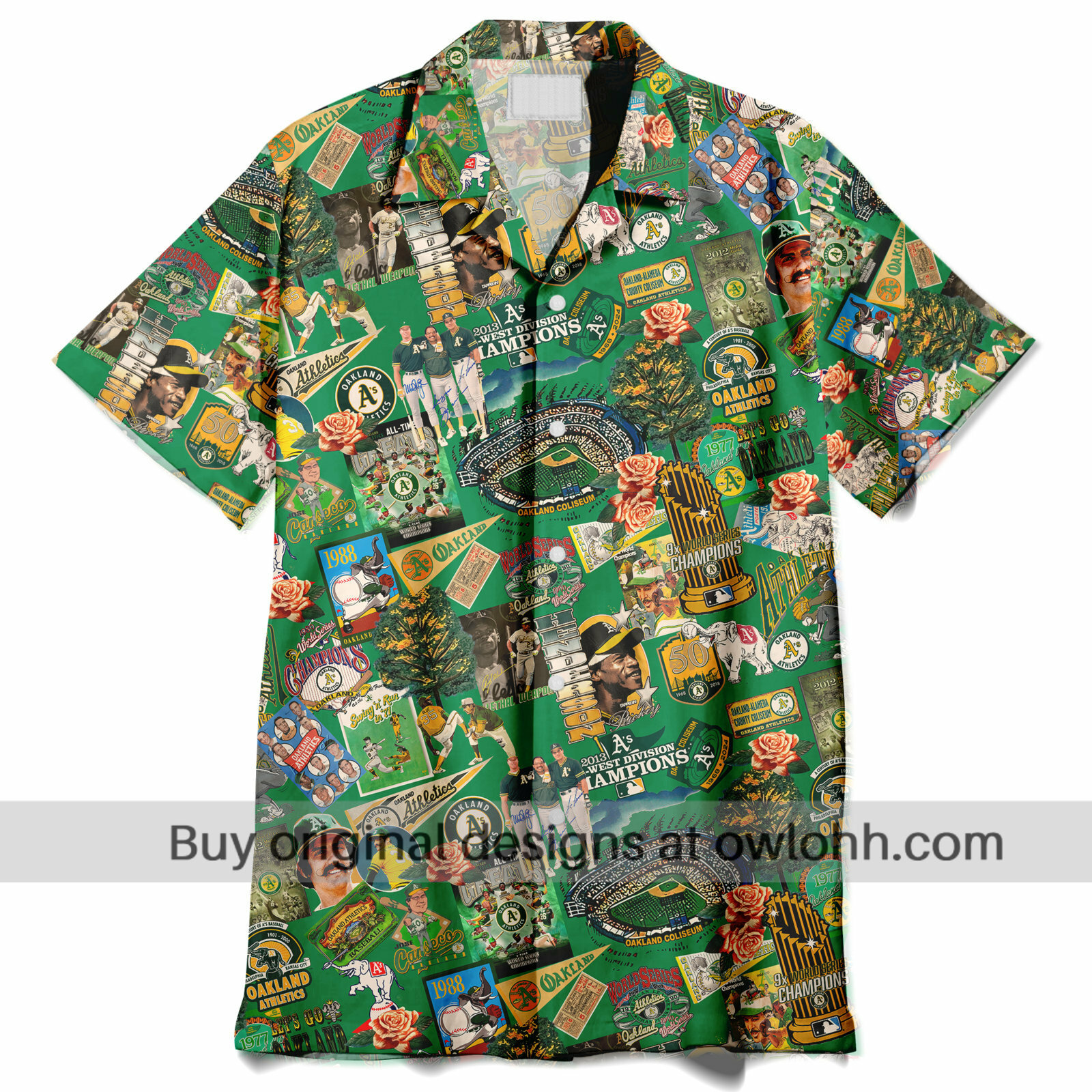 oakland athletics swingin bats and tropical stadium dreams hawaiian shirt owl ohh nwfdn