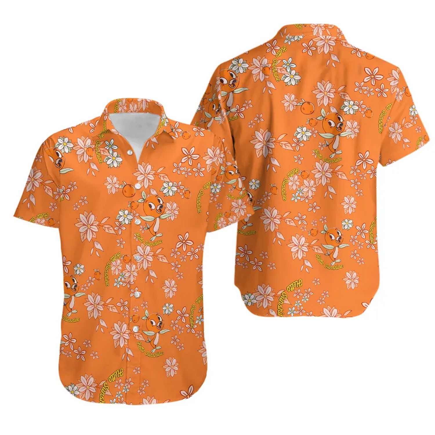 orange bird aloha orange hawaiian shirt or0mz