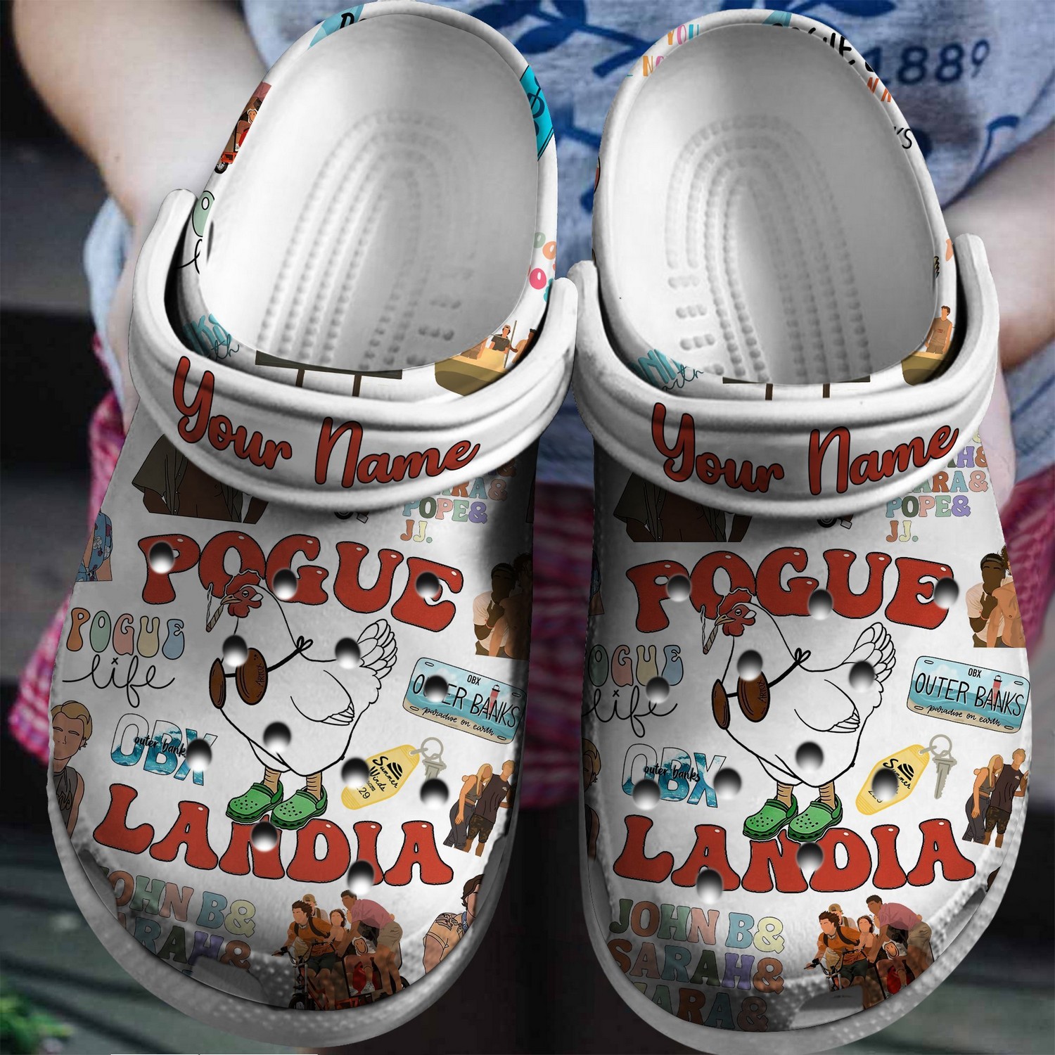 outer banks tv series pogue landia clogs for kids and adults nwavw