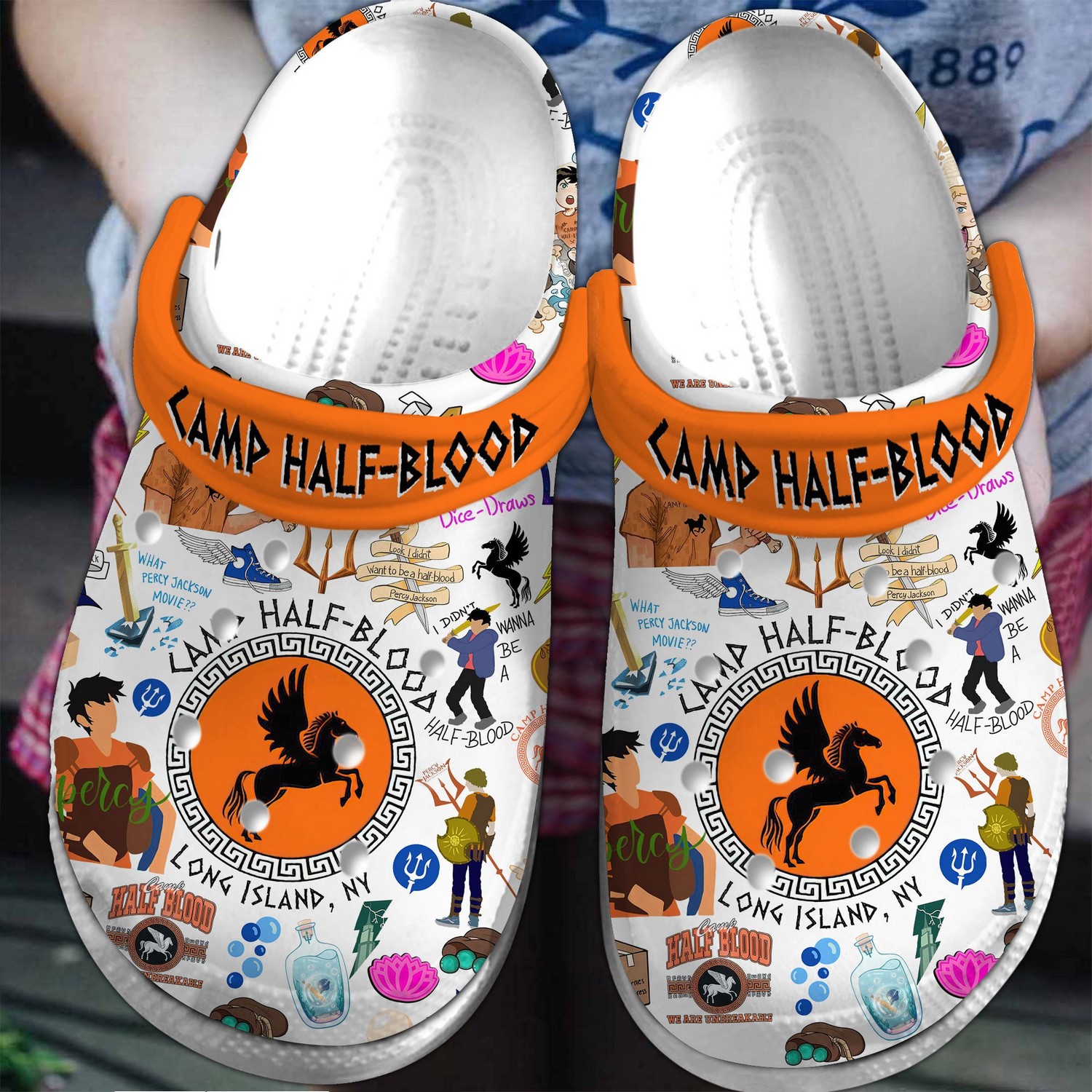percy jackson and the olympians tv series camp half blood long island clogs for kids and adults vgenj