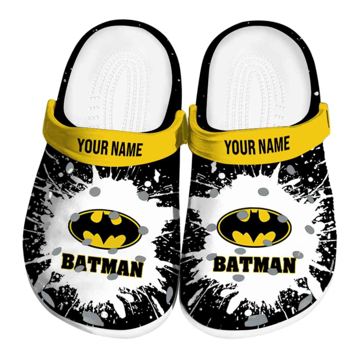 personalized batman movie clogs for kids and adults p16hz