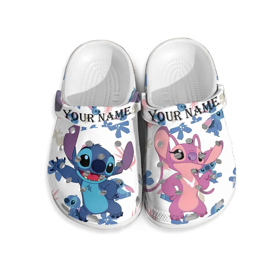 personalized dancing stitch 26 angel cartoon clogs caqrf