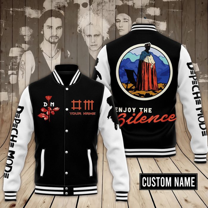 personalized depeche mode enjoy the silence baseball jacket msvv2