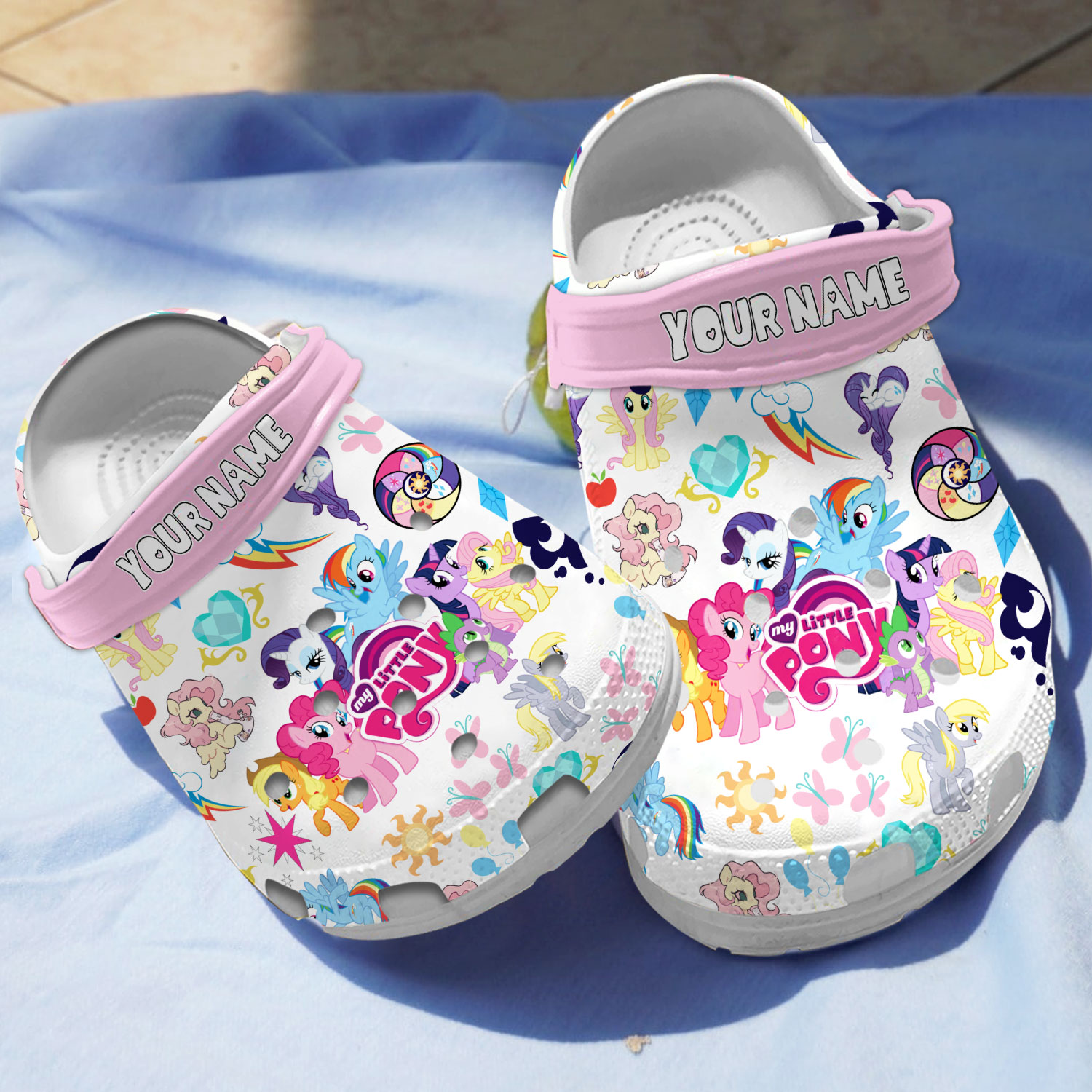 personalized my little pony cute clogs for kids 26 adults zhbos