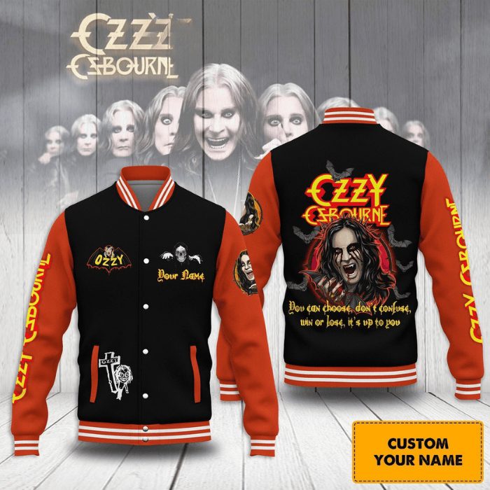 personalized ozzy osbourne legendary baseball jacket lo1h4