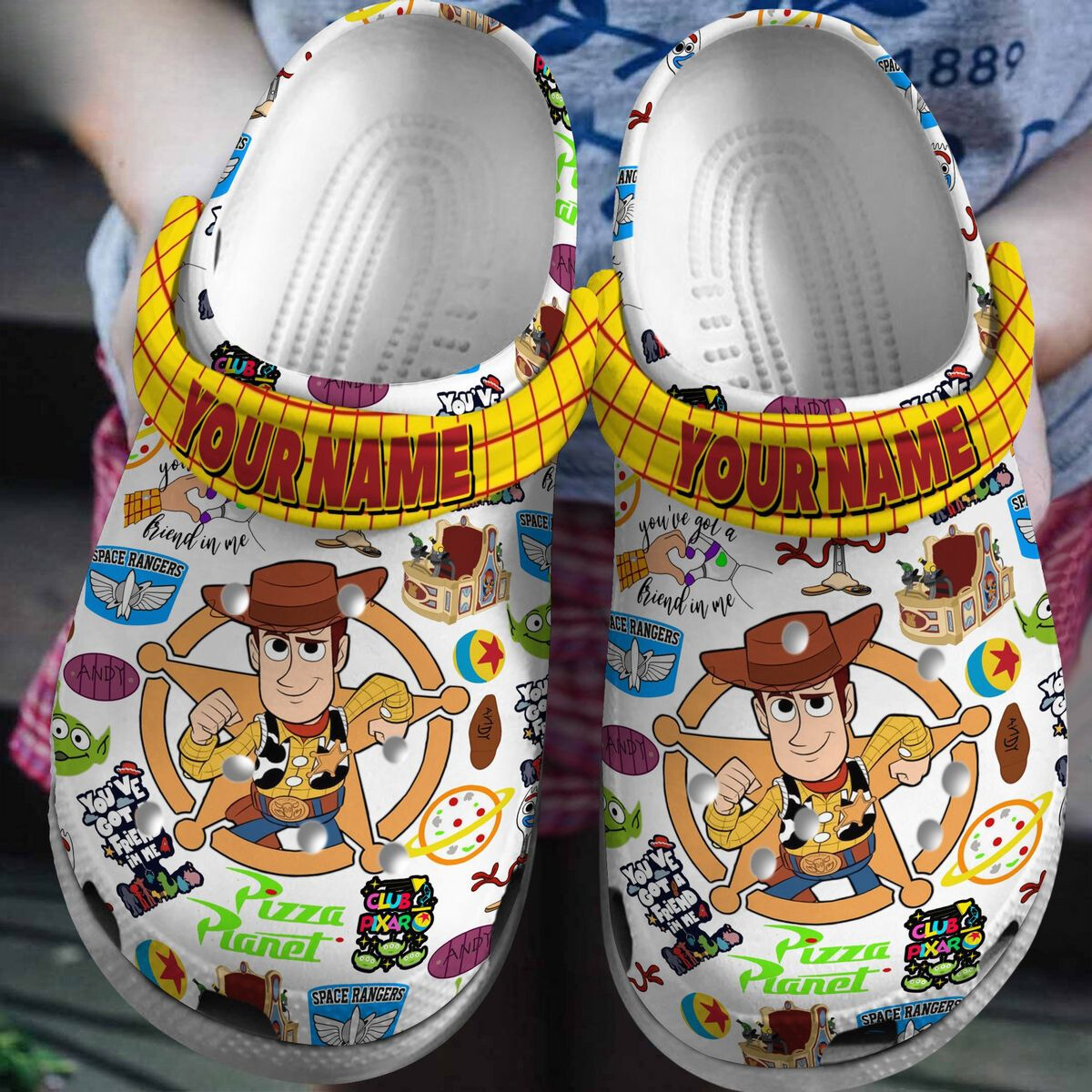 personalized woody toy story cartoon clogs buy more save more gsxdm