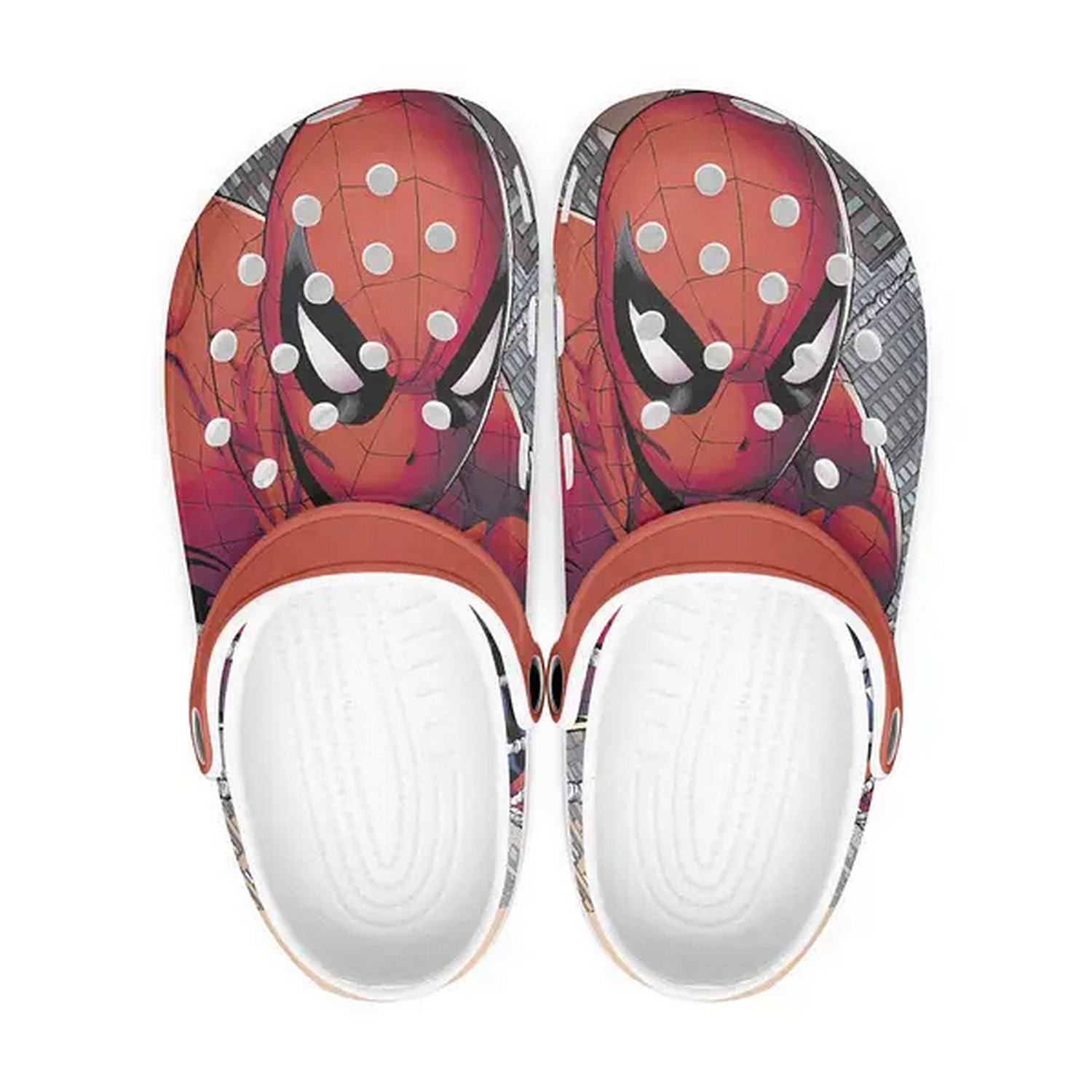 petter packer spiderman clogs for kids and adults fckka