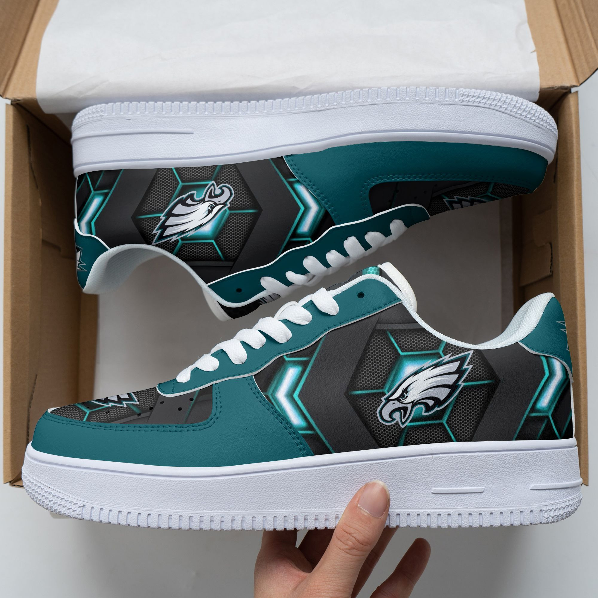 philadelphia eagles af1 sneakers 105 jcv1q