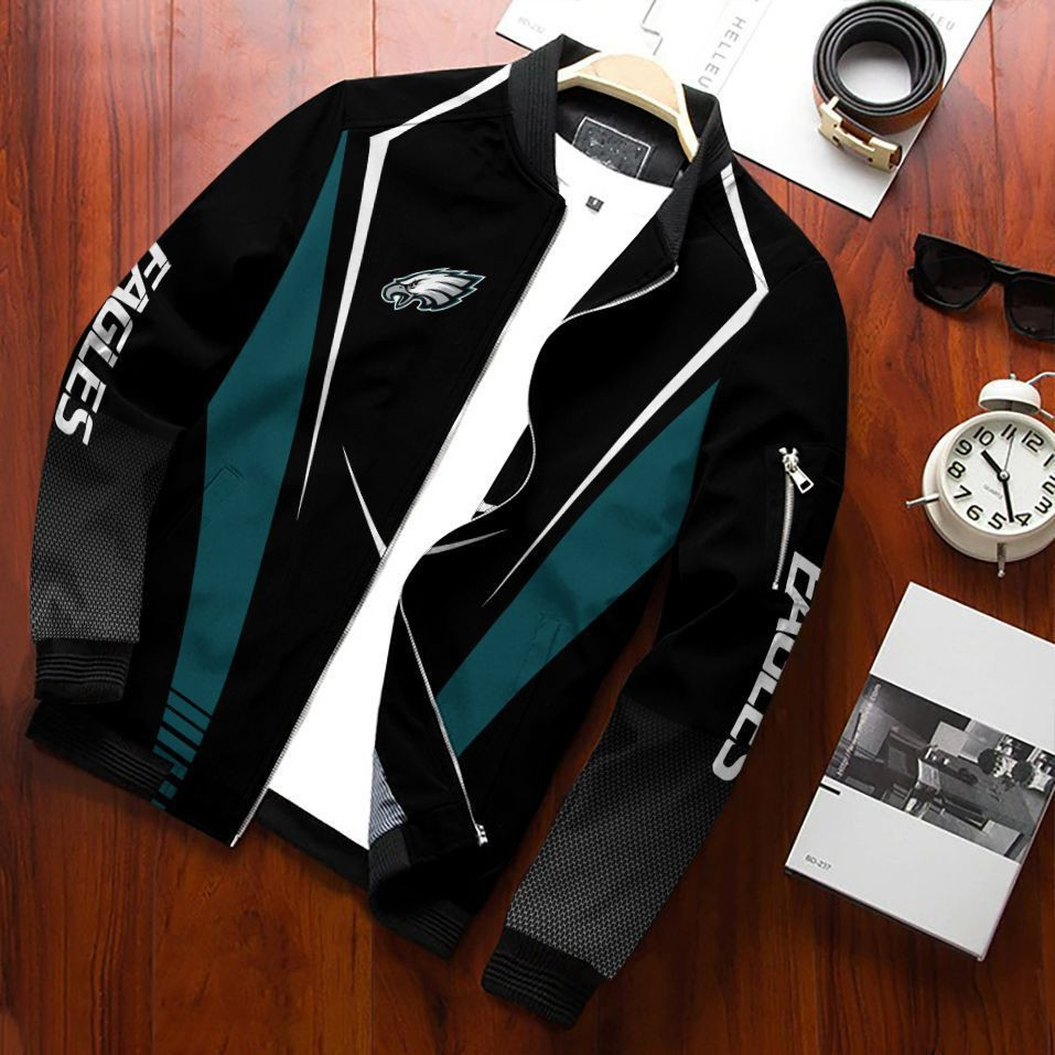 philadelphia eagles bomber jacket 042 dl3iu