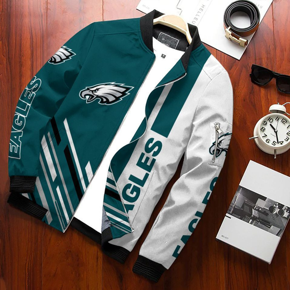 philadelphia eagles bomber jacket 071 71rgc
