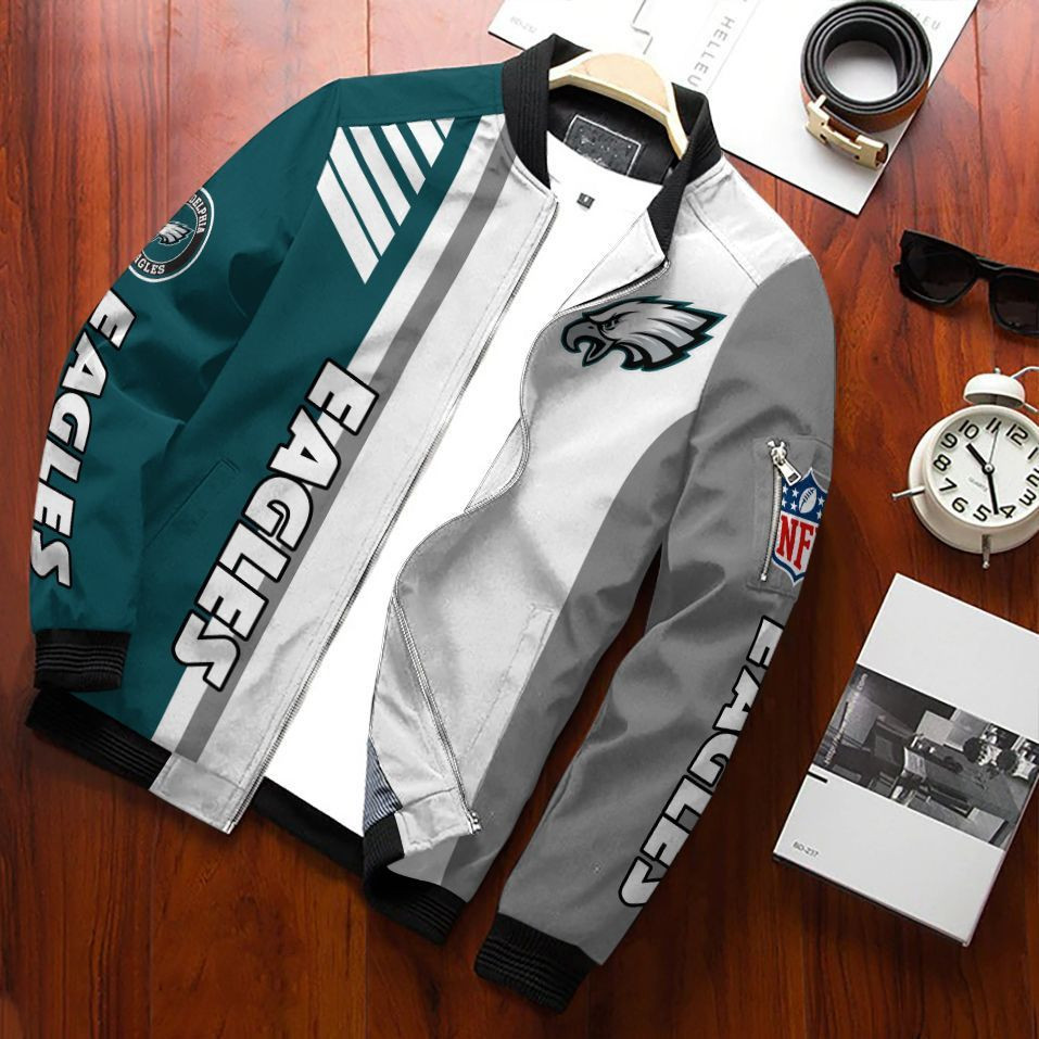 philadelphia eagles bomber jacket 107 tptrm