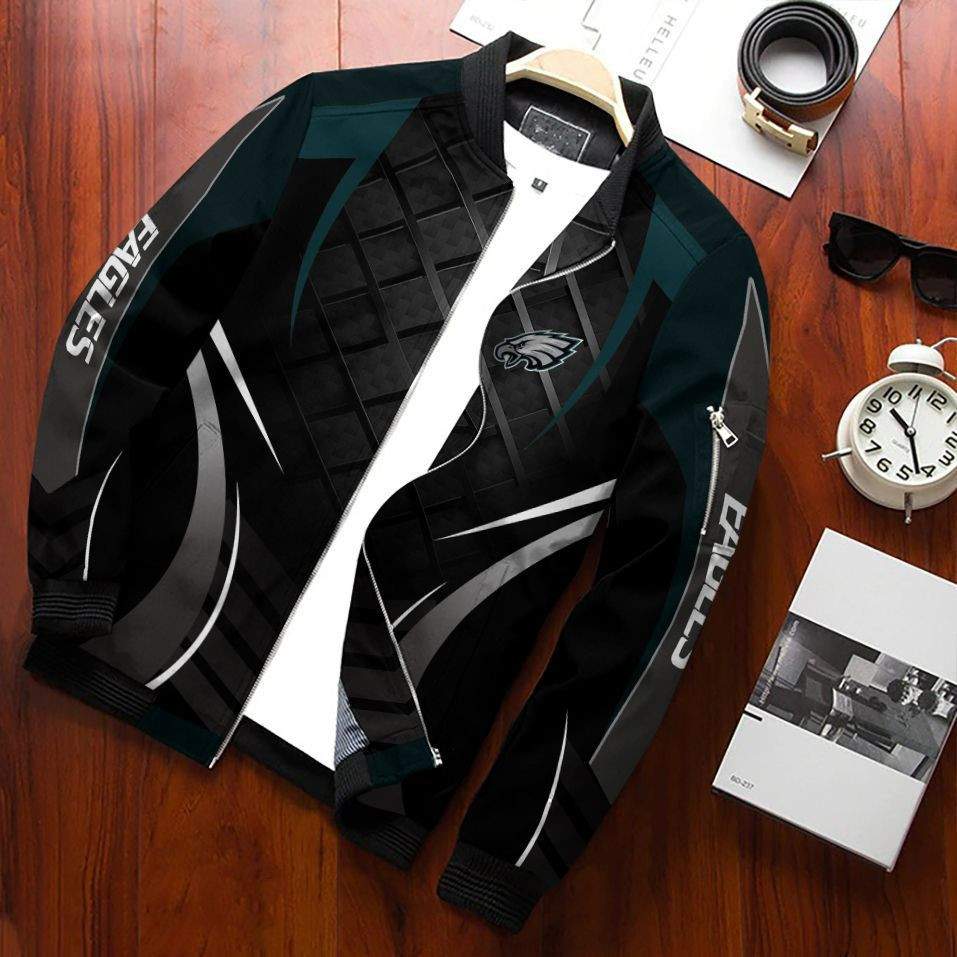 philadelphia eagles bomber jacket 402 23tyc