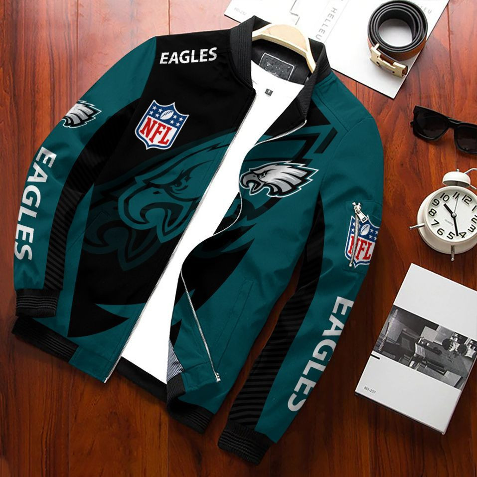philadelphia eagles bomber jacket 582 vgts2