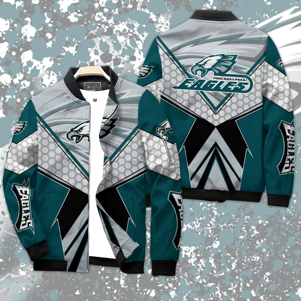 philadelphia eagles bomber jacket bg249 tfz8v