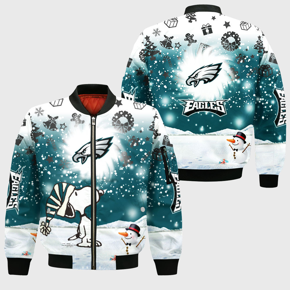 philadelphia eagles bomber jacket cs29 3gugt