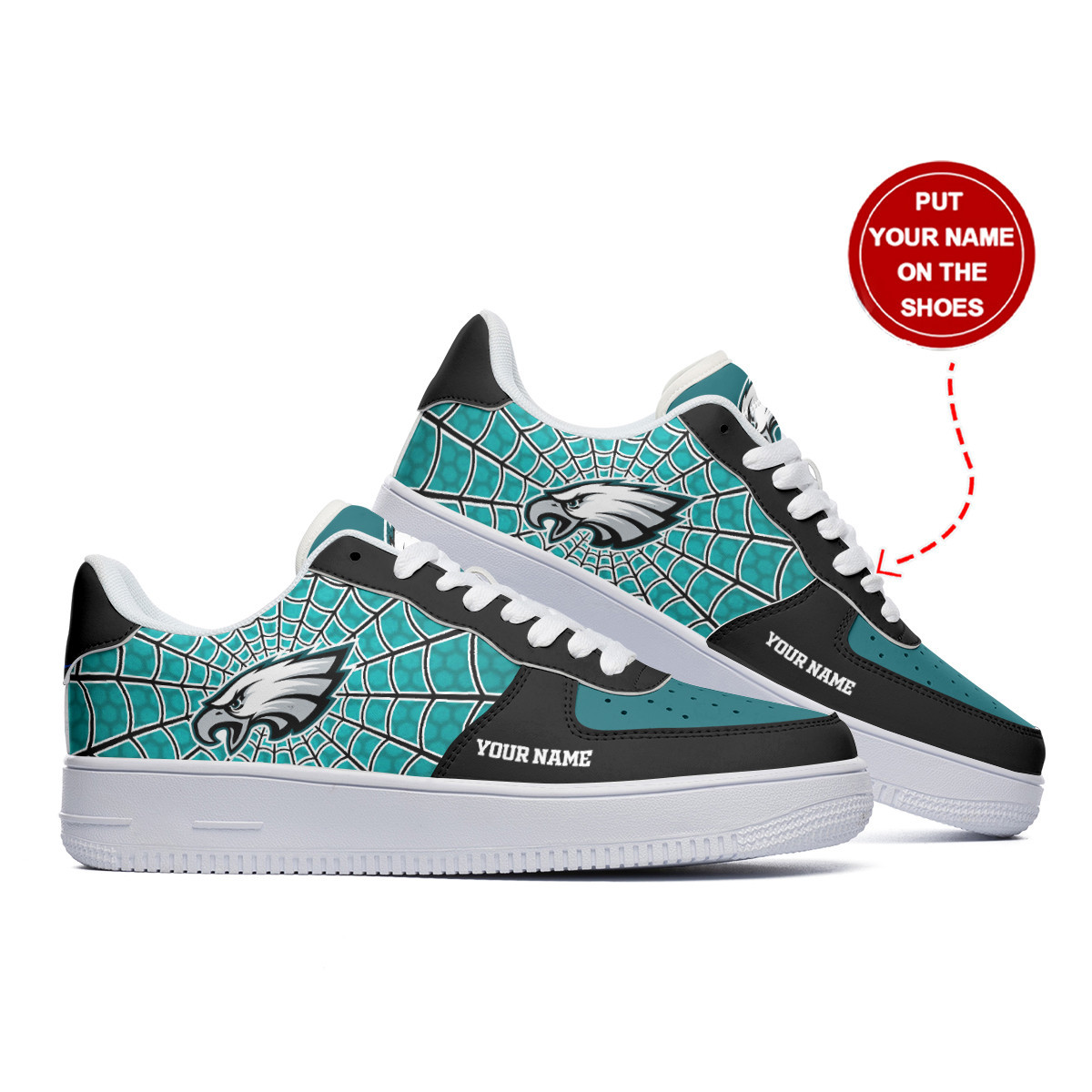 philadelphia eagles personalized af1 shoes bg304 4e9g5