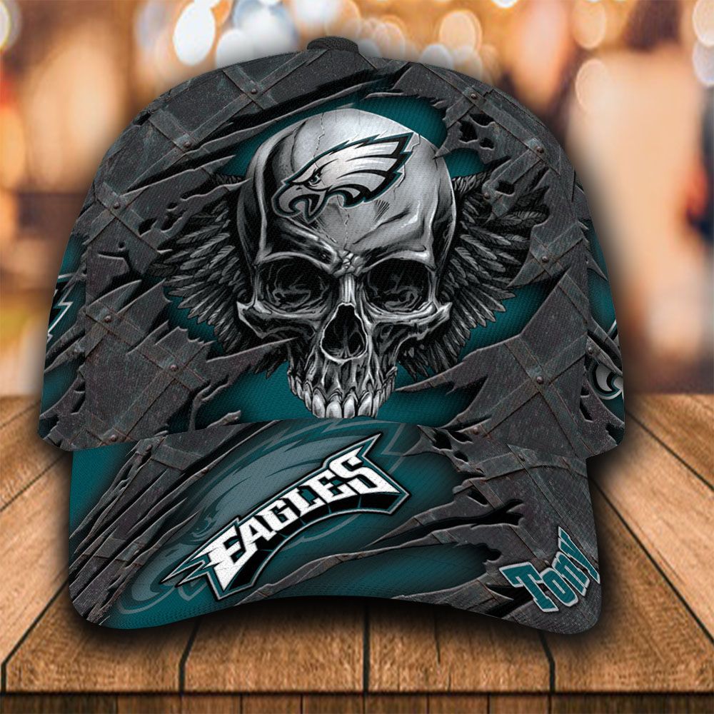 philadelphia eagles personalized classic cap 188 1z3mm