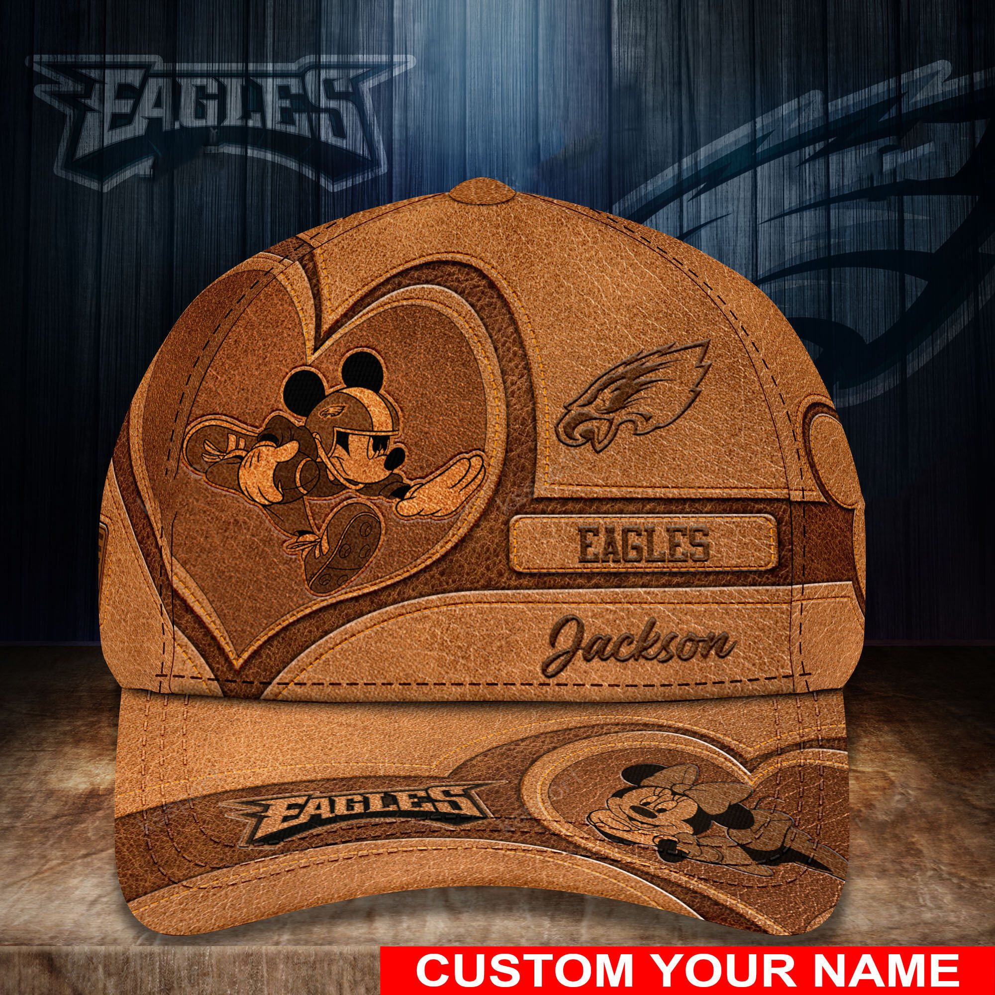 philadelphia eagles personalized classic cap bb506 rurhz