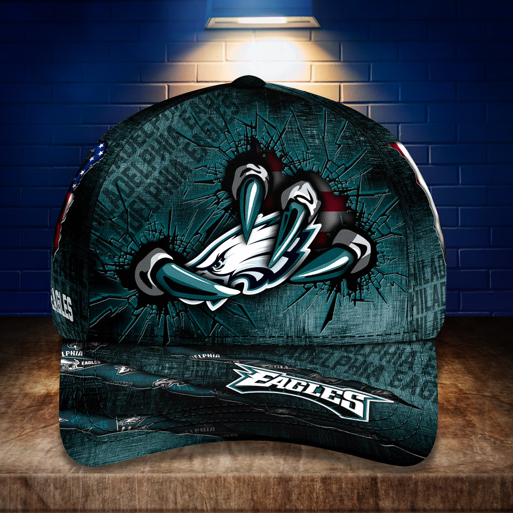 philadelphia eagles personalized classic cap bg268 kdjhq