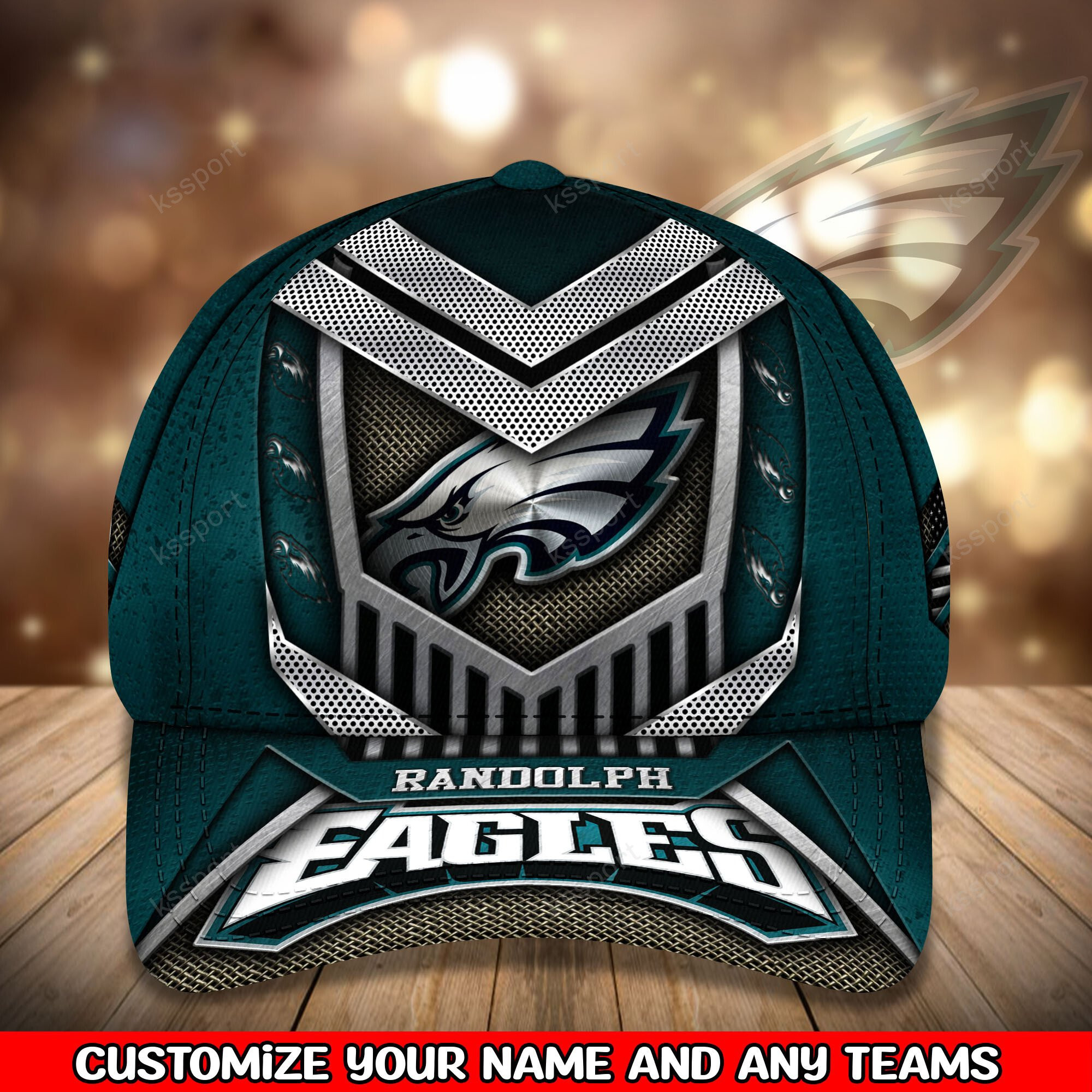 philadelphia eagles personalized classic cap bg786 dfbze