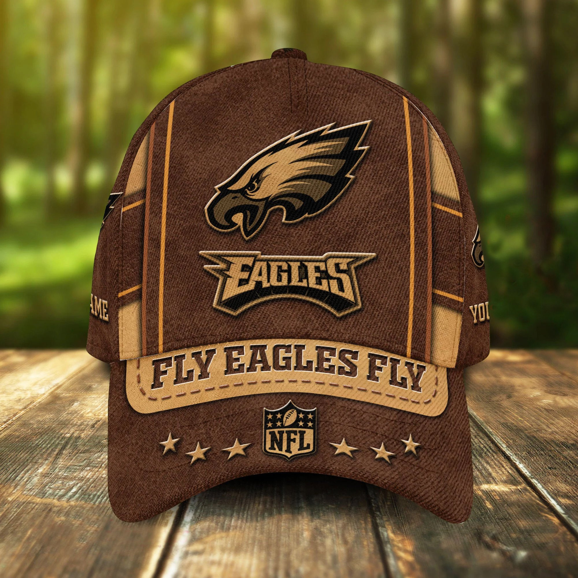 philadelphia eagles personalized classic cap bg887 pwqey
