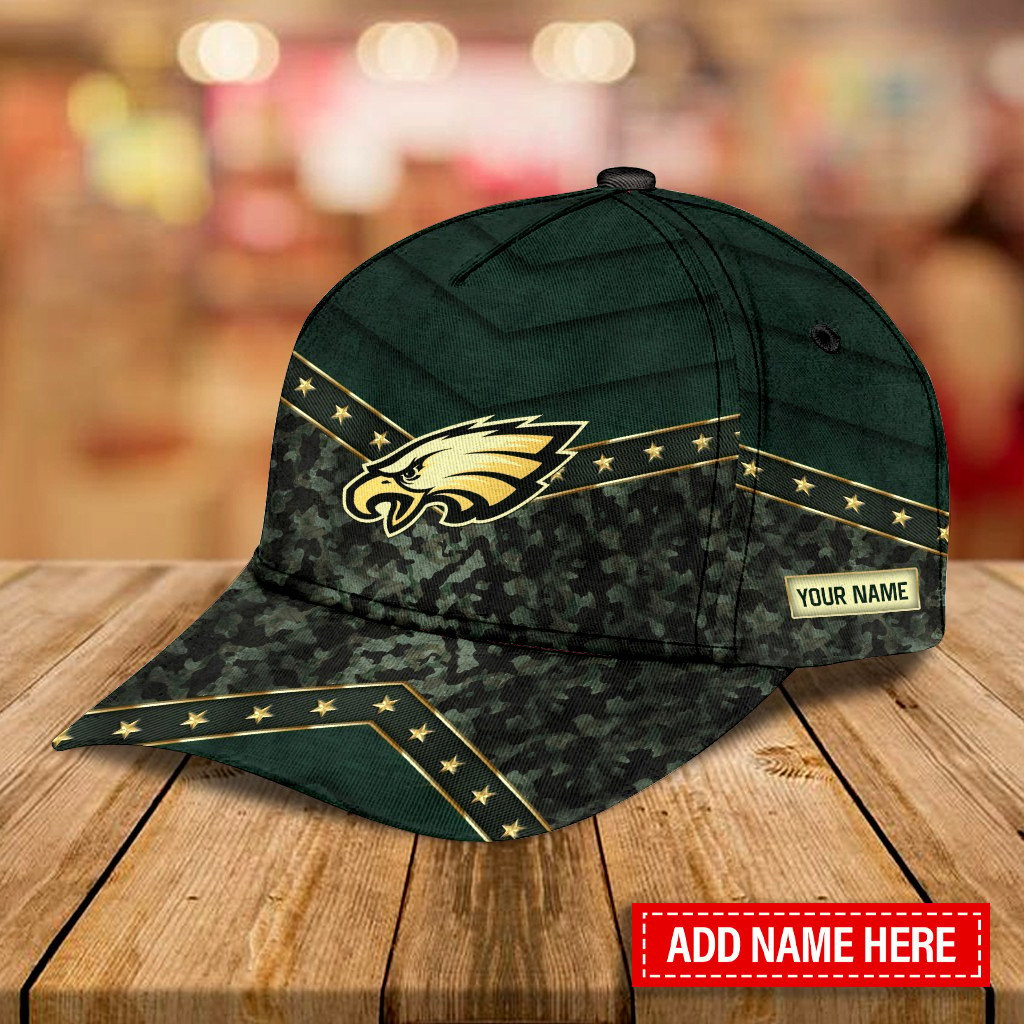 philadelphia eagles personalized classic cap bg924 potrq