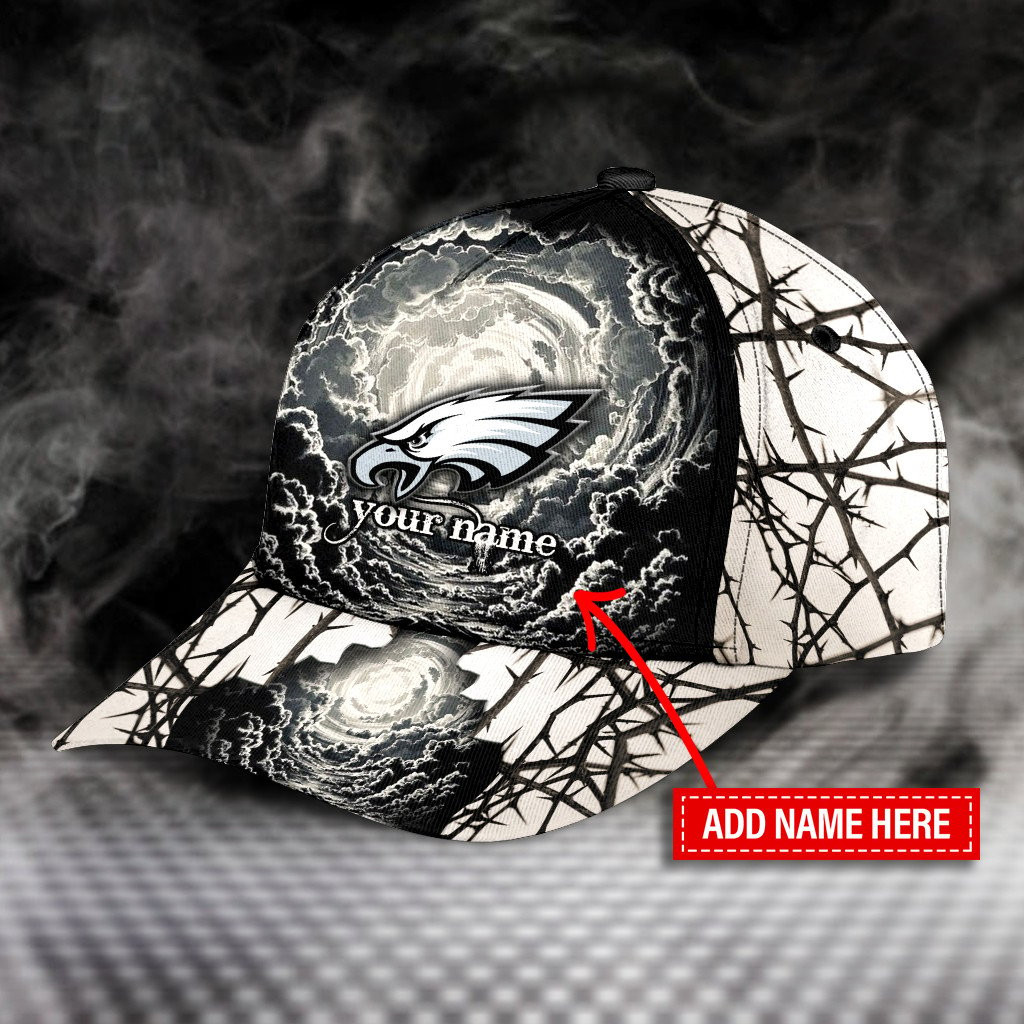 philadelphia eagles personalized classic cap bg997 hl9py