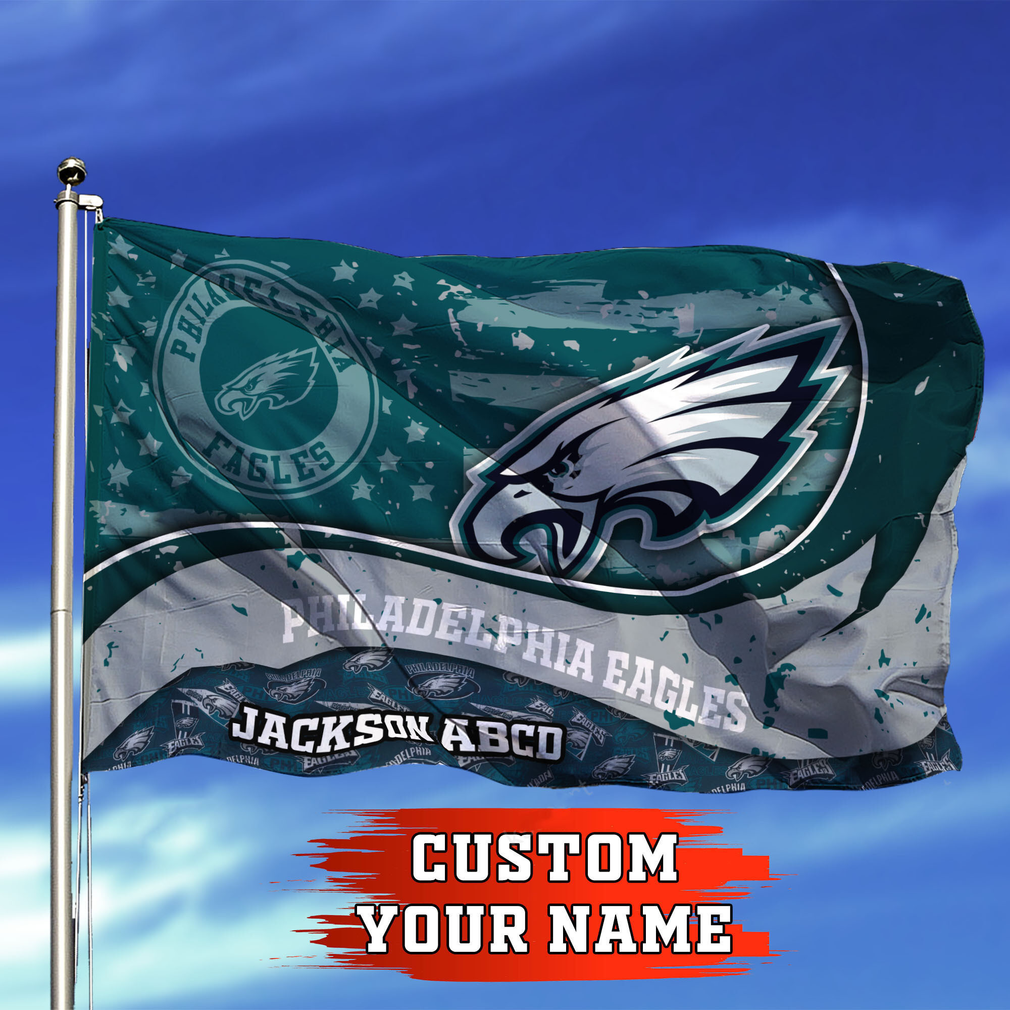 philadelphia eagles personalized flag 329 aatid