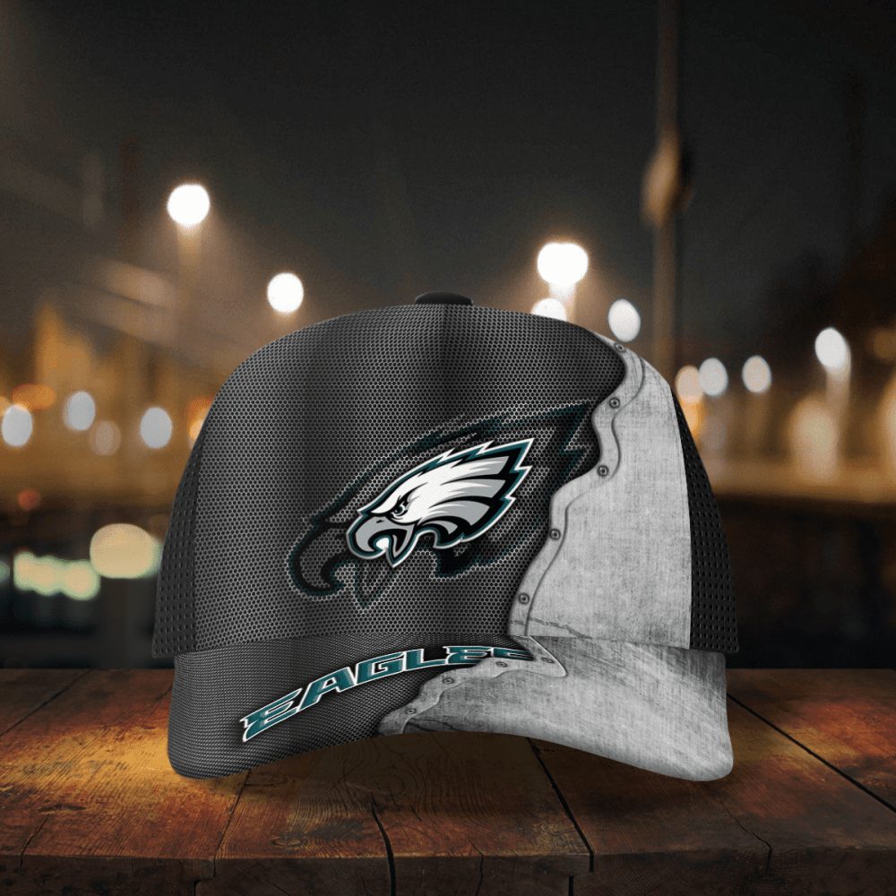 philadelphia eagles specialized metal texture baseball baseball classic cap men hat 2