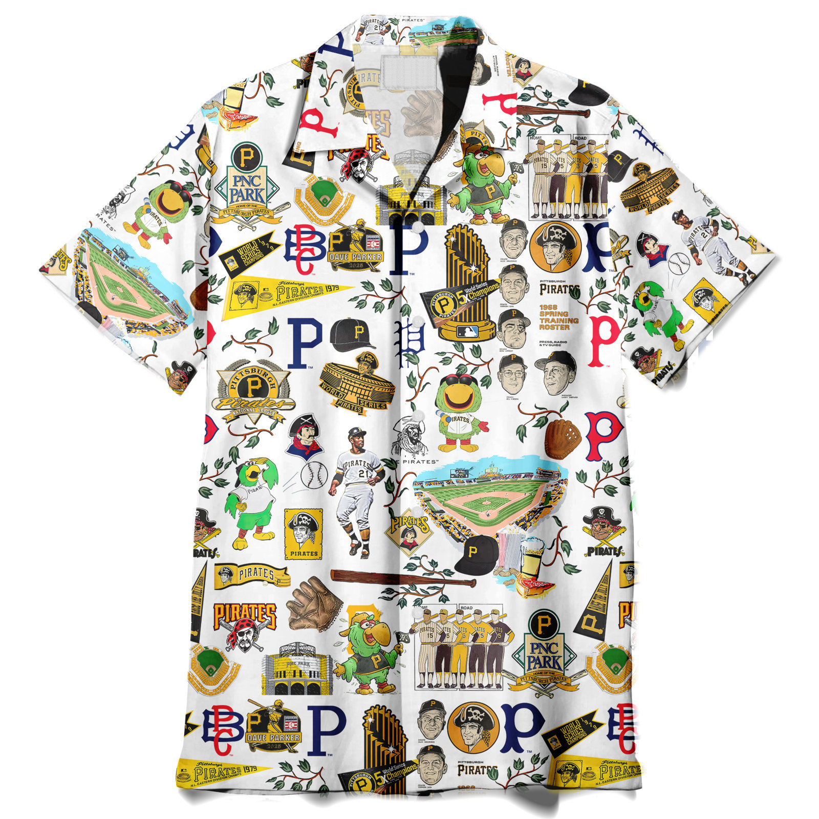pittsburgh pirates homeruns hibiscus and golden memories hawaiian shirt owl ohh a8mar