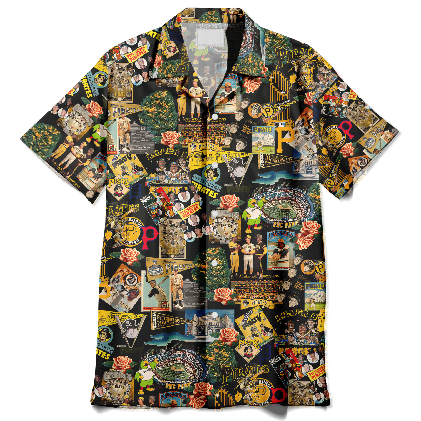 pittsburgh pirates where the sun meets vintage dreams hawaiian shirt owl ohh llblo