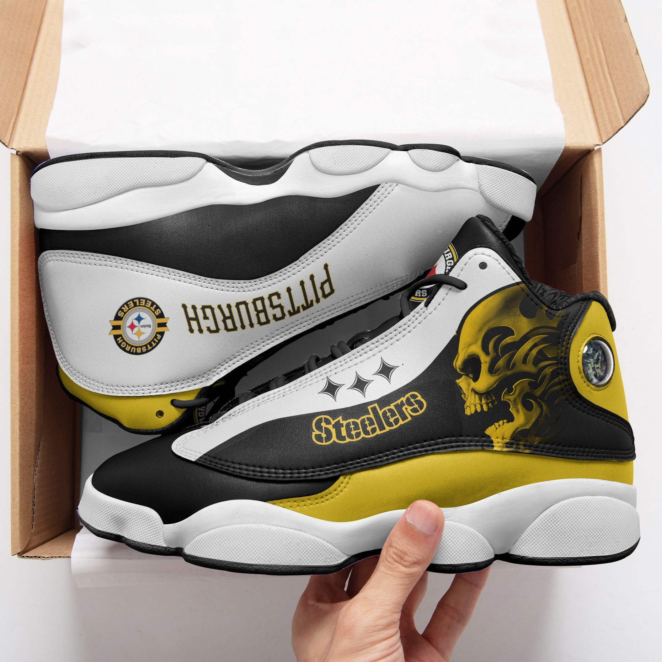 pittsburgh steelers air jd13 sneakers 316 hsu9j