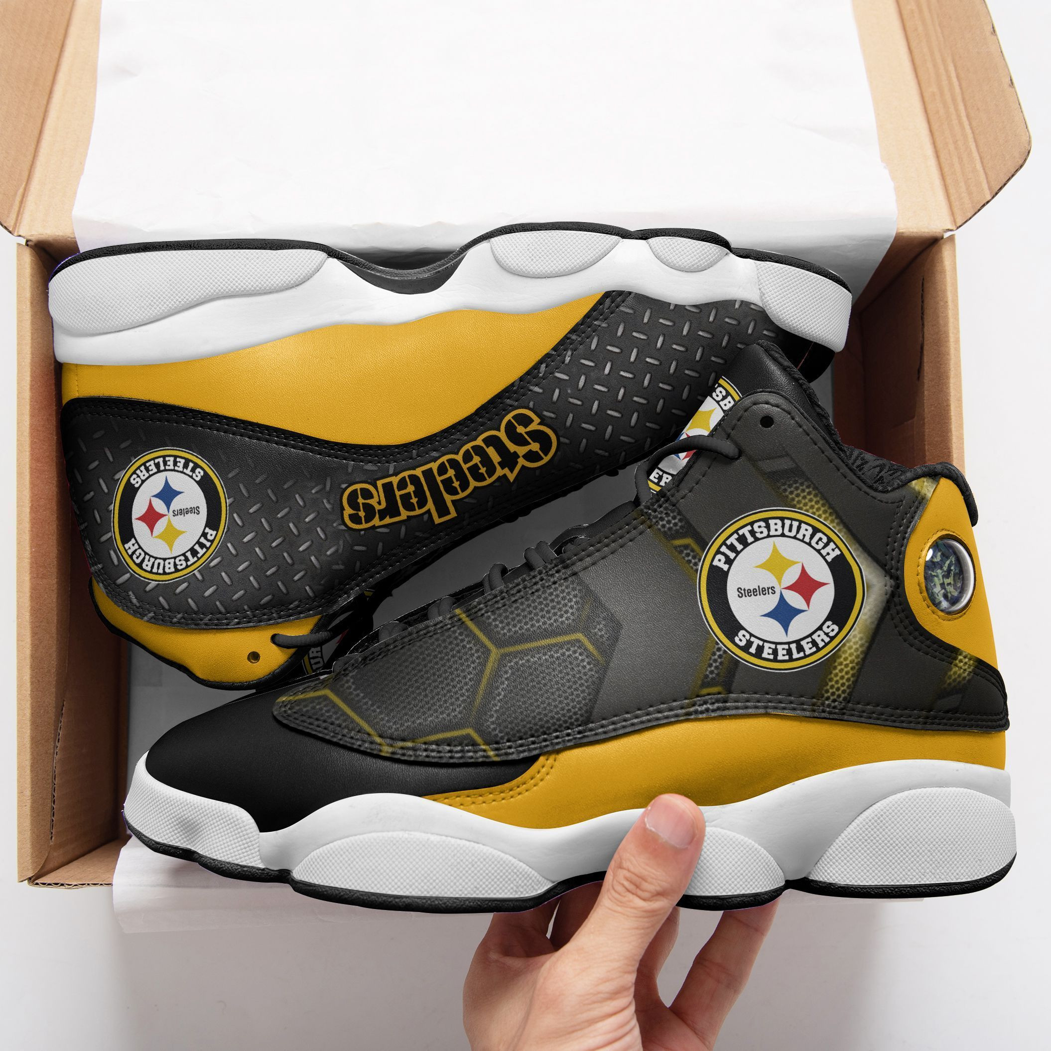 pittsburgh steelers air jd13 sneakers 351 e49ty